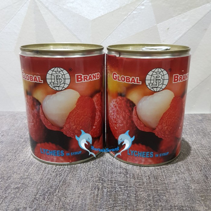 Canned Fruit Lychee Canned Global Brand / Lychees In Syrup / Canned