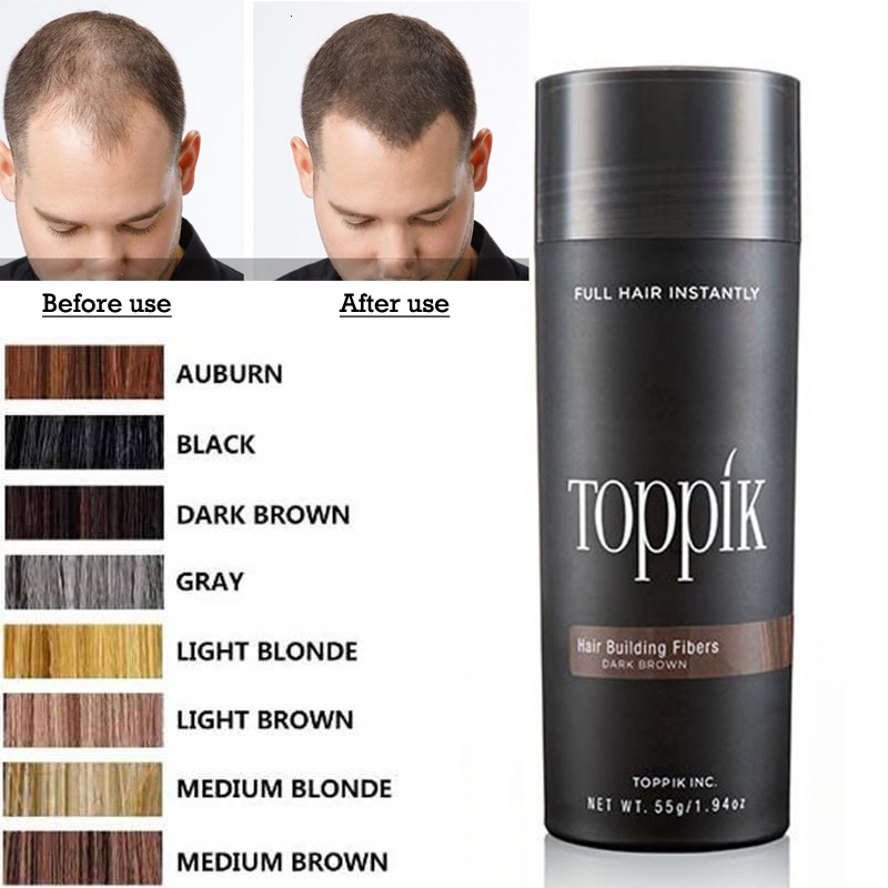 Toppik Hair Fiber Keratin Powder Spray Thinning Hair Concealer 10colors Shopee Malaysia