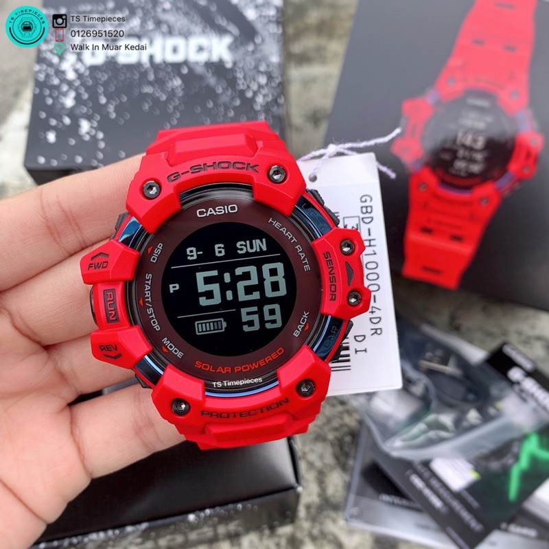 G SHOCK Heart Rate Monitor and GPS GBDH10004D / GBDH10004 / GBD