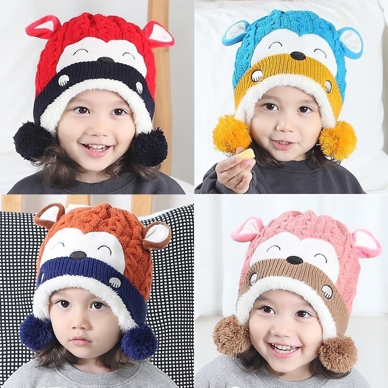 monkey cap for baby girl