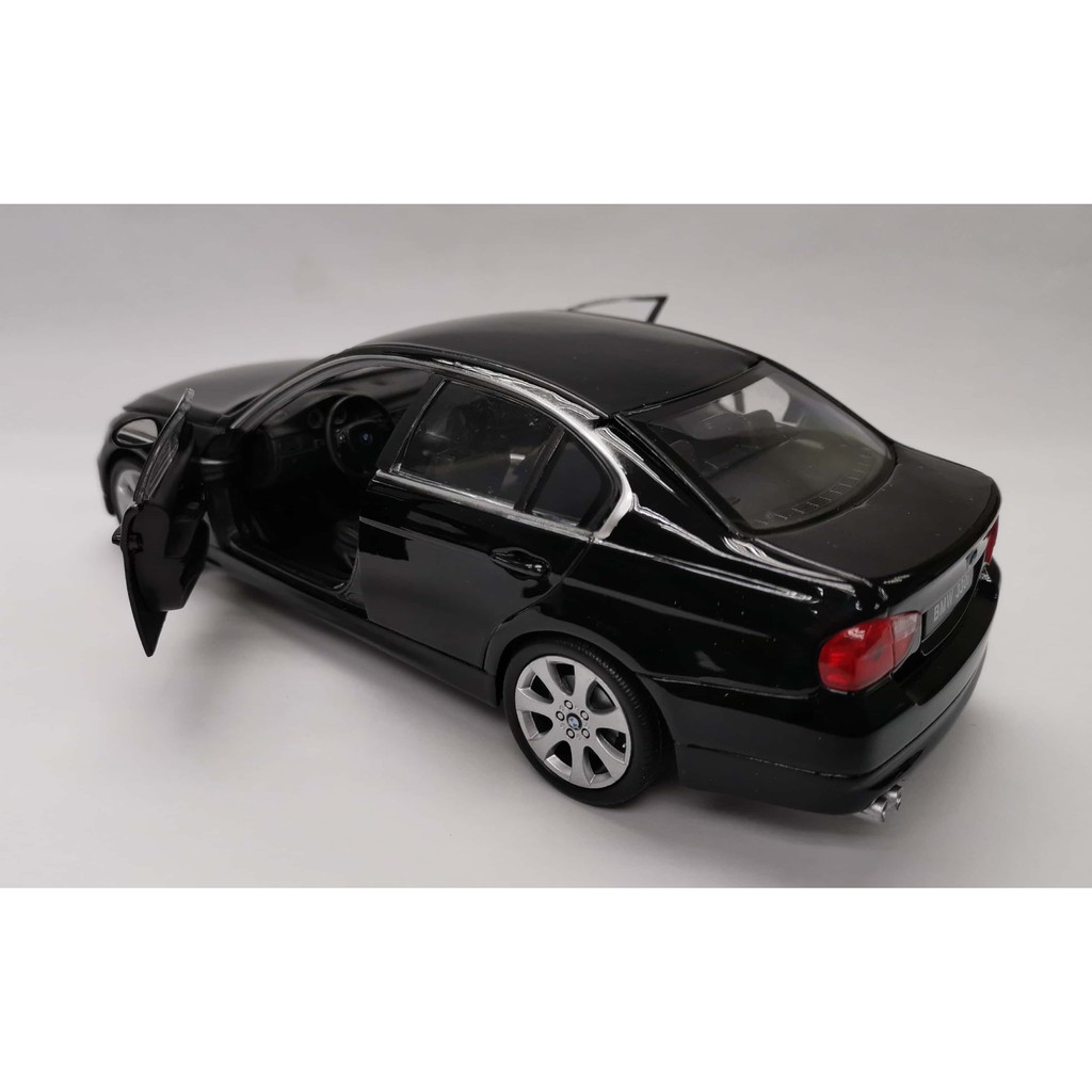 WELLY 1:24 METAL DIE CAST BMW 330I CAR (BLACK) MODEL COLLECTION 22465W