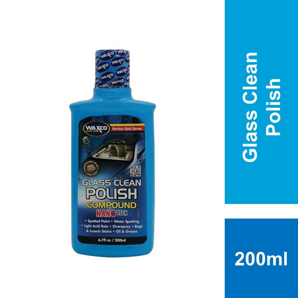 Waxco P.G.S. Glass Clean Polish Compound 200ml Shopee Malaysia