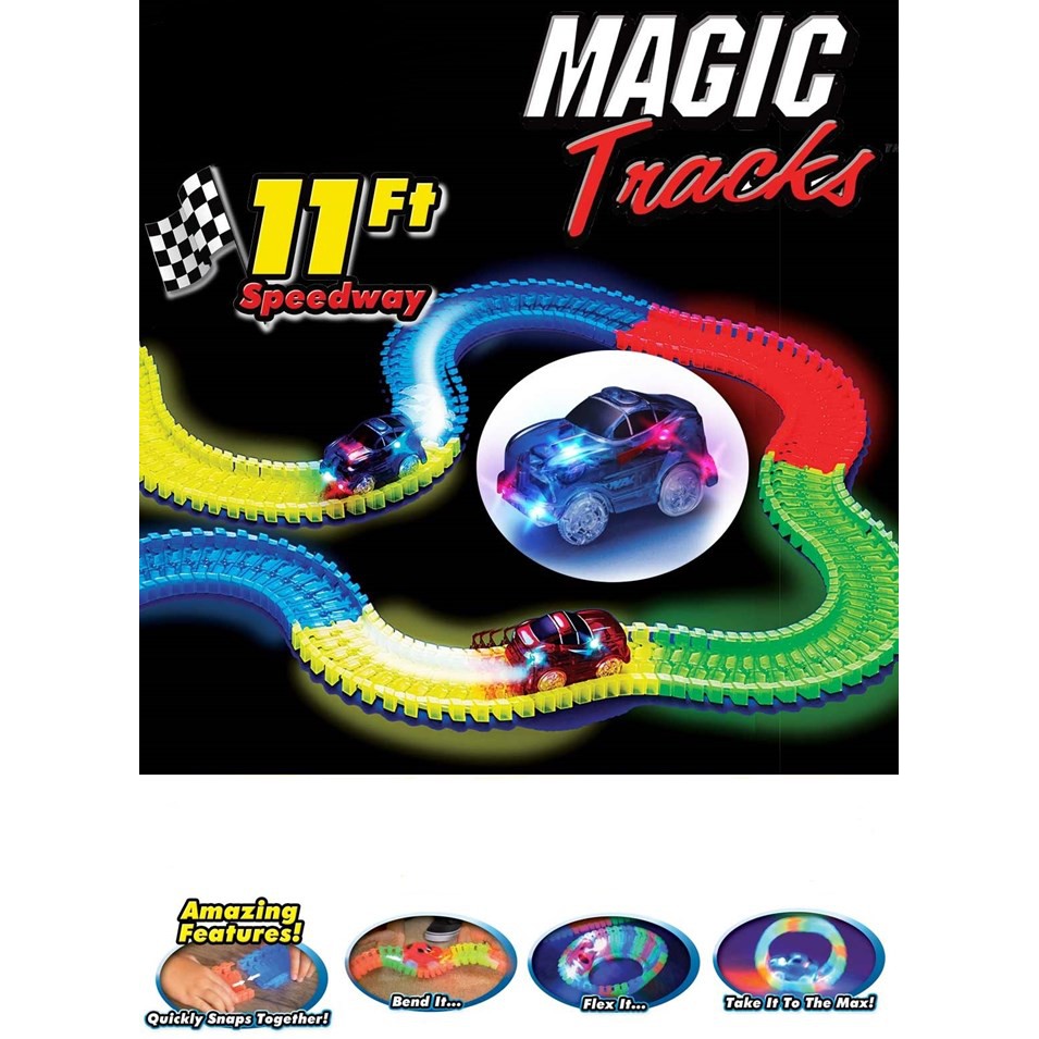 magic tracks glow in the dark racetrack