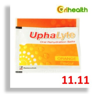 UPHALYTE oral rehydration salt ORS ORANGE 1 piece | Shopee ...