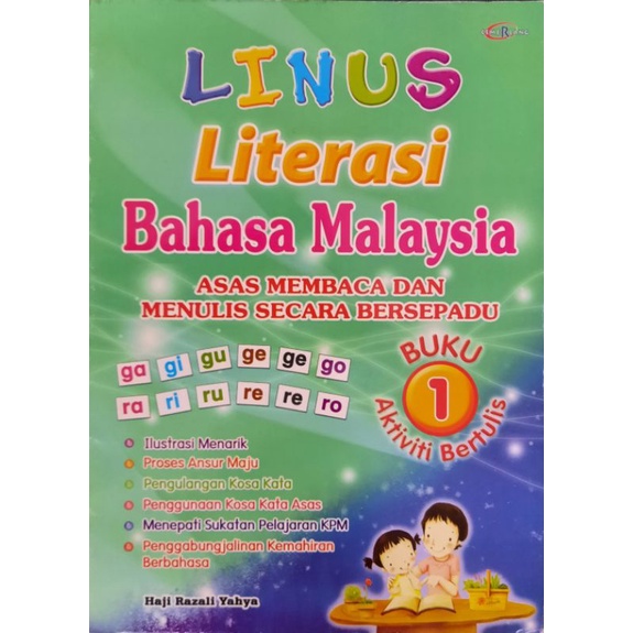 Linus Literasi BM Buku Aktiviti Bertulis 1 | Shopee Malaysia