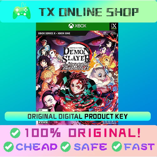 Demon Slayer Kimetsu No Yaiba The Hinokami Chronicles Xbox Onexbox Series Xs Original Game