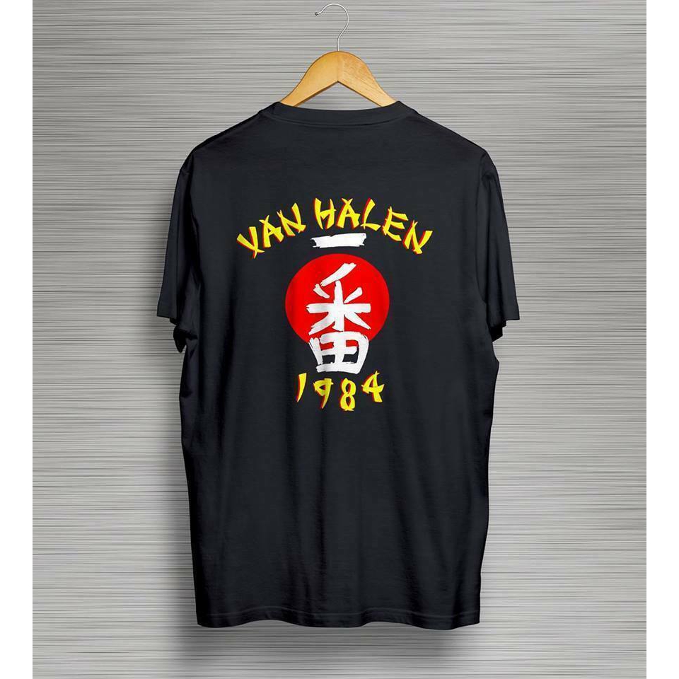 Gildan -Details about Van Halen Tour Of The World 1984 Samurai Concert  Vintage-Reprint T-Shirt