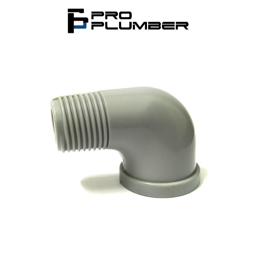[15MM] Acetal PVC Pipe Fitting Street Elbow Plumbing Plastic Fitting
