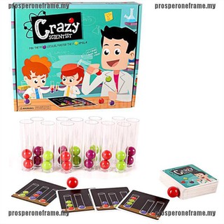 Wallrong Crazy Scientist Board Game Test Tube Set Logical Thinking Game For Kids Babies Shopee Malaysia - gametest.roblox labs