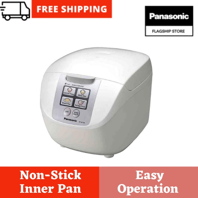 Panasonic Jar Rice Cooker 6 Menu (1.8L) SR-DF181WSK | Shopee Malaysia