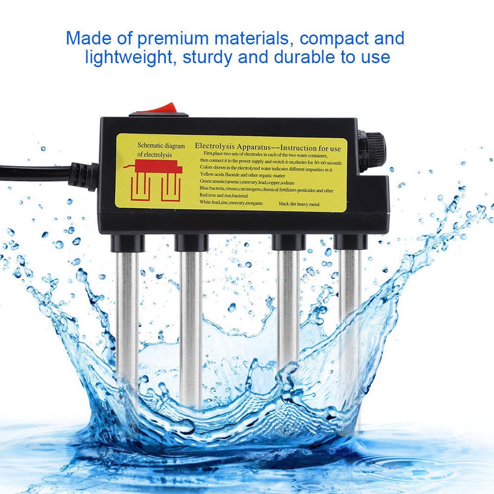 Portable Water Quality Tester Water Impurities Monitor Electrolyzer