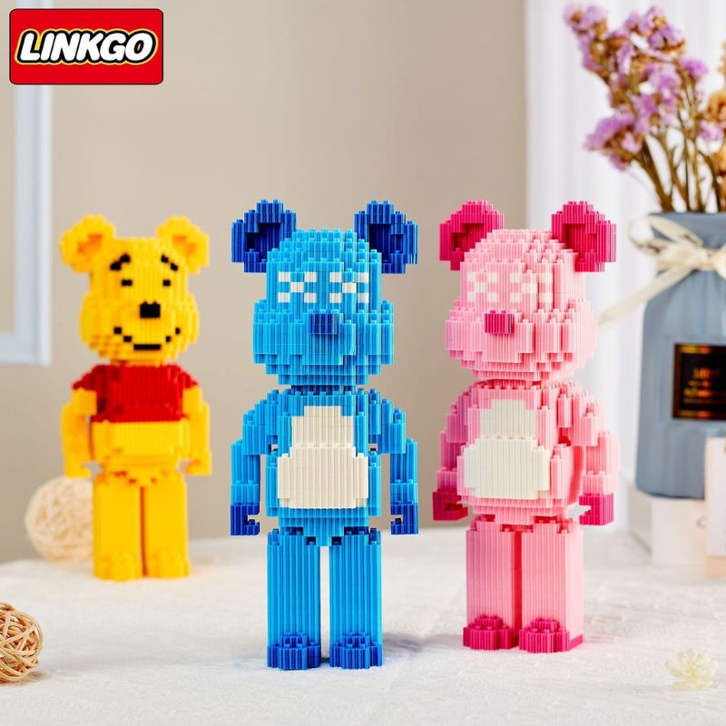 Linkgo Brickbear Connection Building Block(686 pcs) Shopee Malaysia