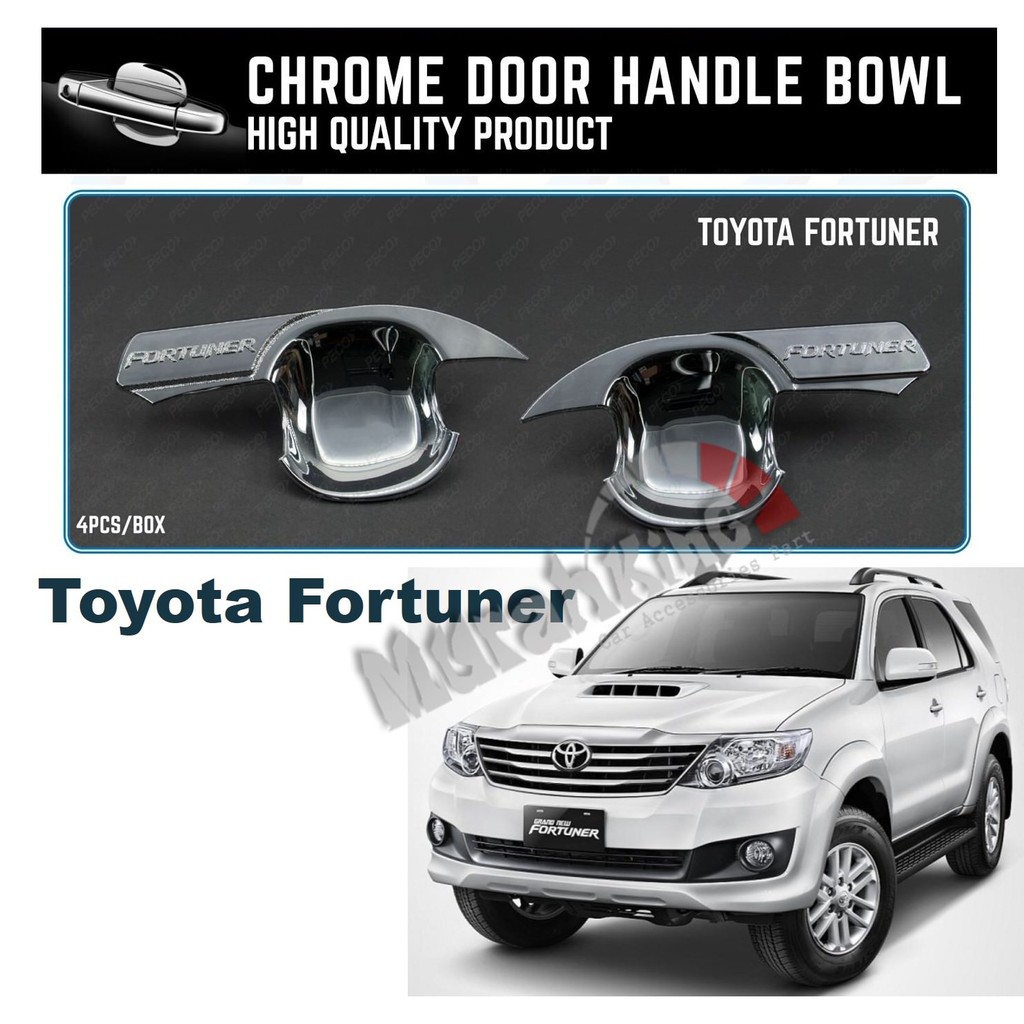 fortuner door handle bowl