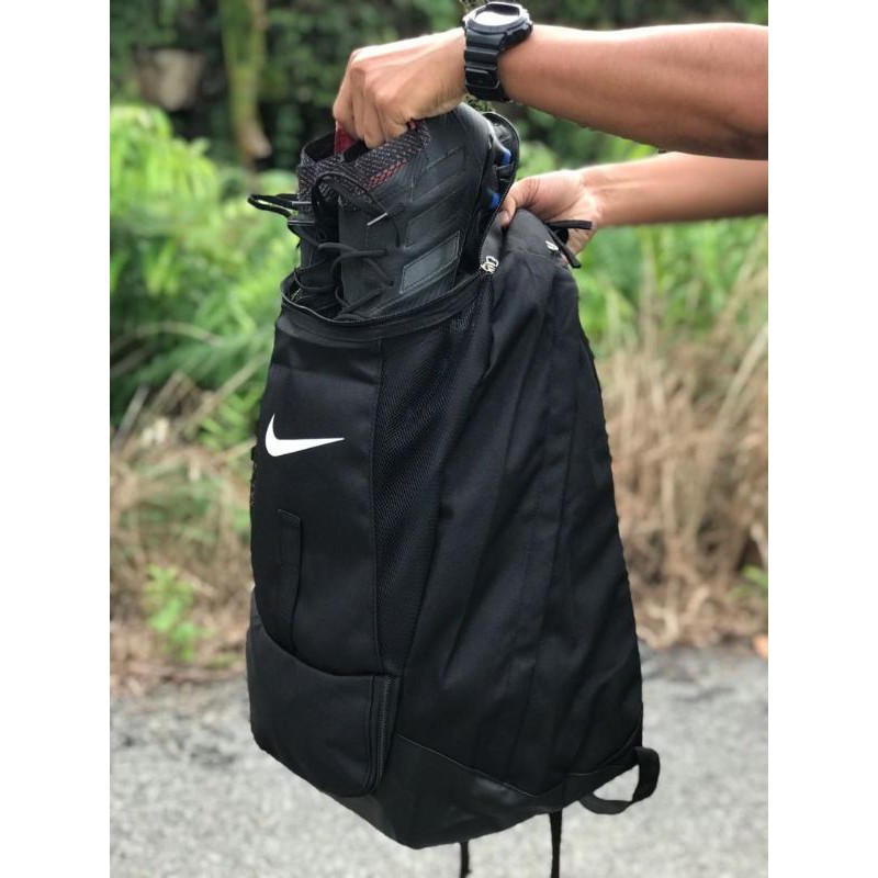 nike football backpack with boot compartment