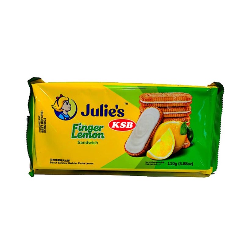 Julies Biskut Sanwich /Peanut Butter/Cheese Sanwich/Choco More Finger Lemon
