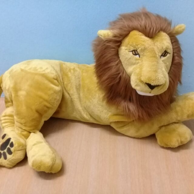 ikea stuffed lion