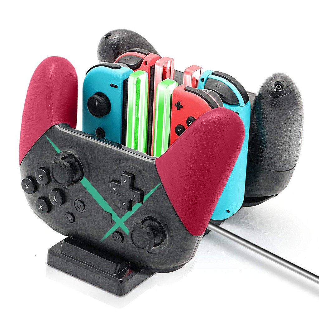 controller charging dock switch