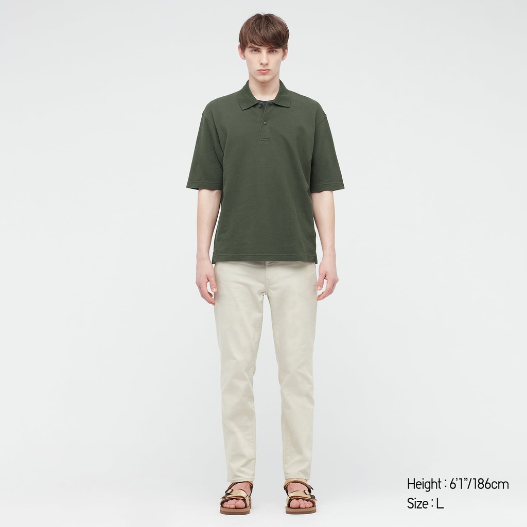 uniqlo oversized polo