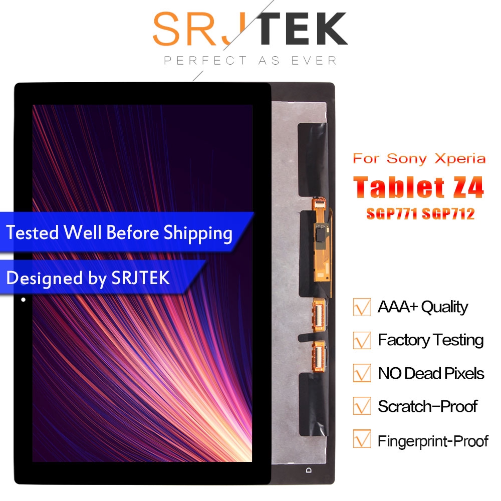 For Sony Xperia Tablet Z4 Sgp771 Sgp712 Lcd Display Touch Screen Digitizer Assembly Replacement For Sony Tablet Z4 Lcd Shopee Malaysia