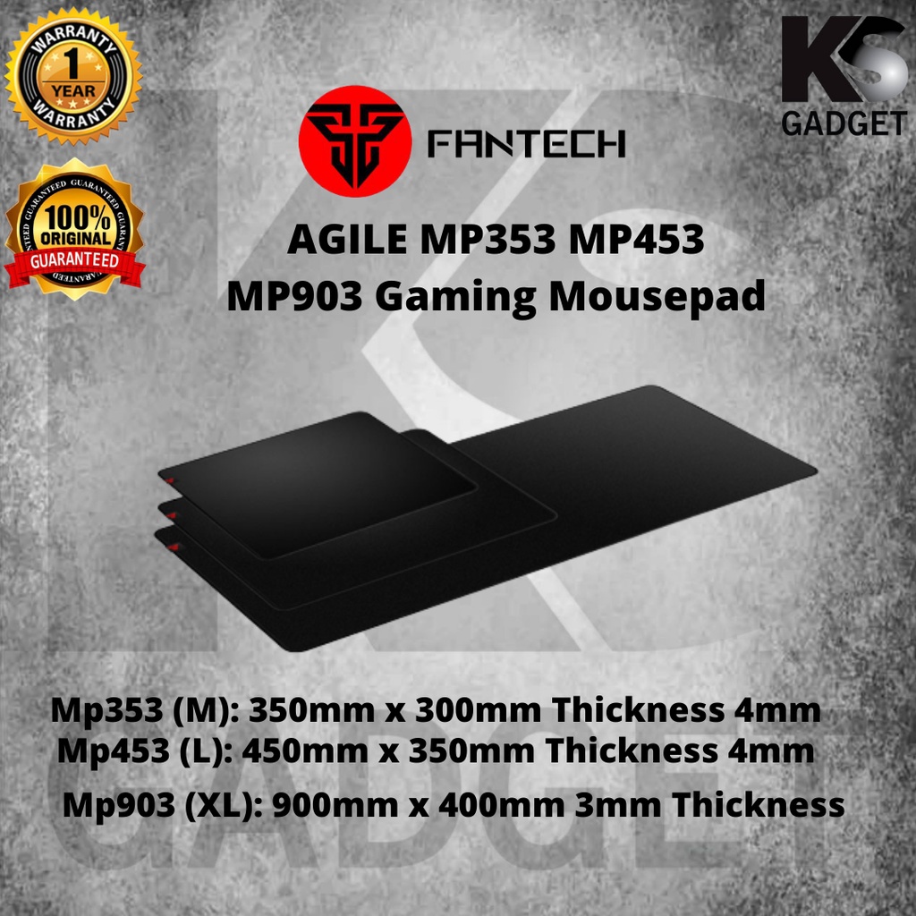 Fantech AGILE MP353 MP453 MP903 Gaming Mousepad | Shopee Malaysia