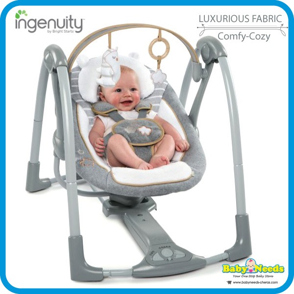 ingenuity swing n go bella teddy