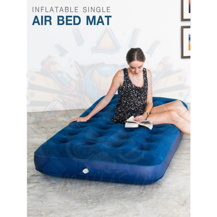 TILAM ANGIN SINGLE Bestway Inflatable Single Air Bed Mattress Katil
