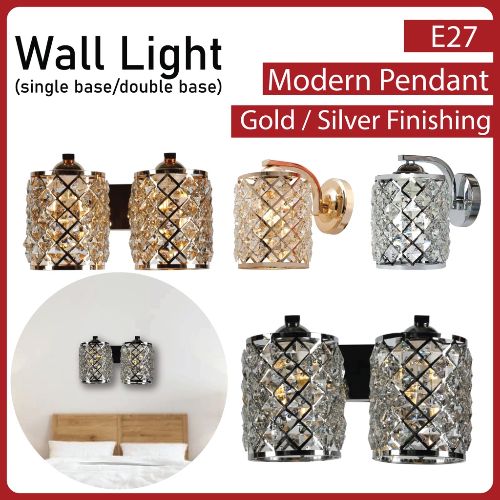 Crystal Glass Modern Decorative Wall Lamp/Hanging Light Dining Light