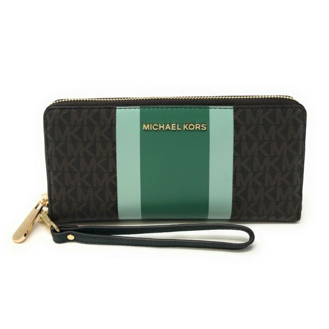 michael michael kors quilted floral travel continental wallet