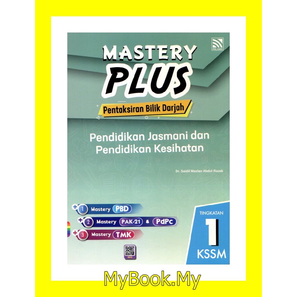 Myb Buku Latihan Kssm Tingkatan 1 Pendidikan Jasmani Kesihatan Pelangi Shopee Malaysia