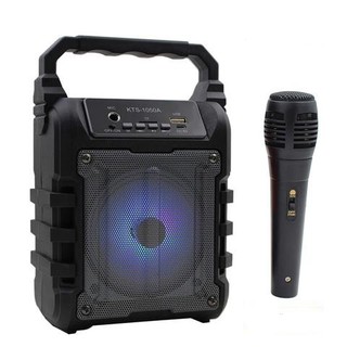 [KTS-1085] Wireless Portable Bluetooth Speaker With Led Light [Support