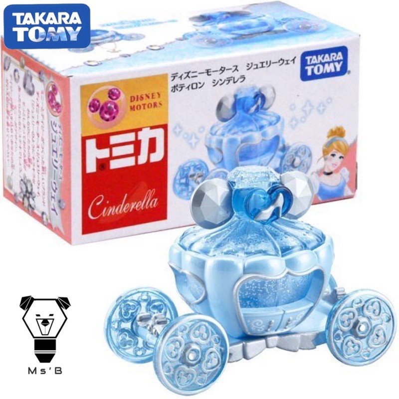 Takara Tomy Tomica Disney Motors Jewelry Way Cinderella Potiron Car Shopee Malaysia