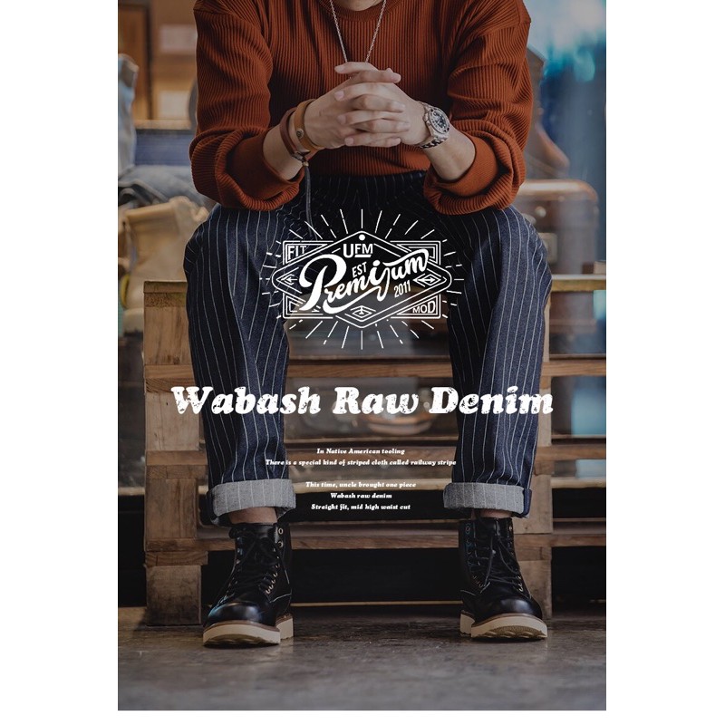 wabash raw denim