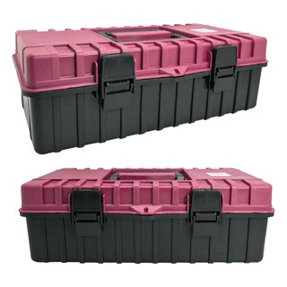 Multipurpose Organiser Plastic Storage Felton Tool Box Red ...