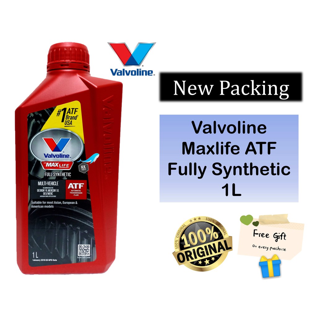 VALVOLINE Maxlife ATF Full Synthetic Multi Vehicle Transmission Fluid