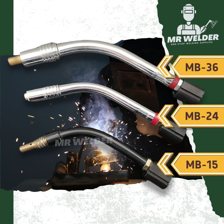 MIG Swan Neck For MB15/MB24/MB36/Flexible Swan Neck Welding Machine