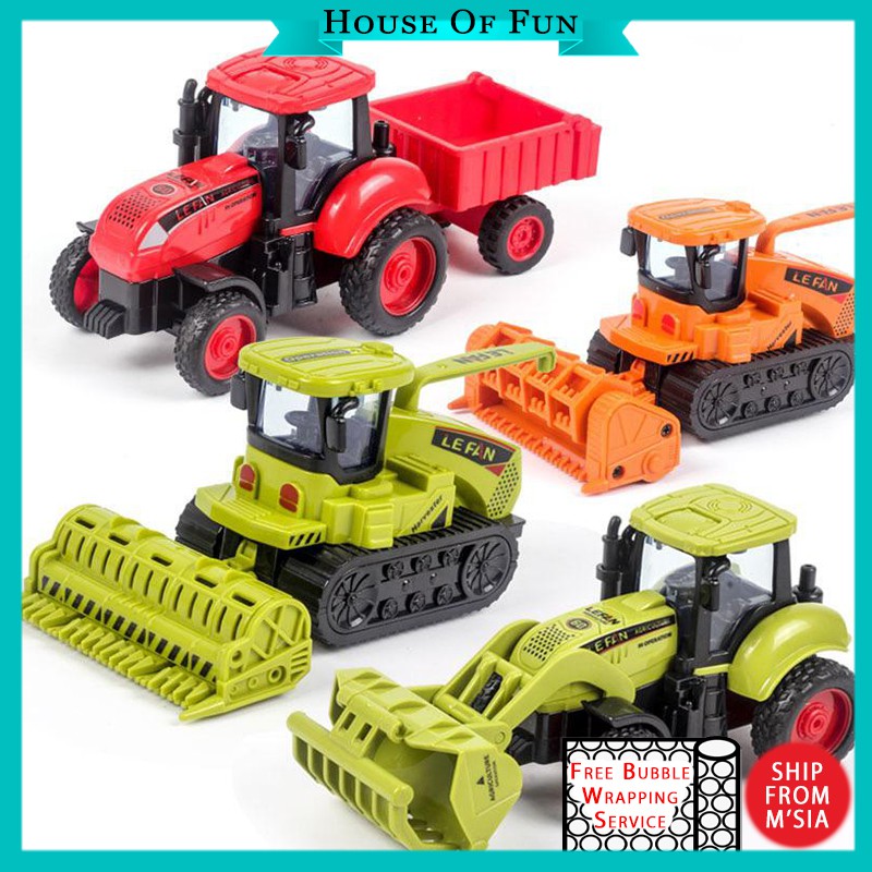 BNIB Teamsterz TRACTOR TRANSPORTER & BALE LOAD Children Boys Toy Toys Free Post