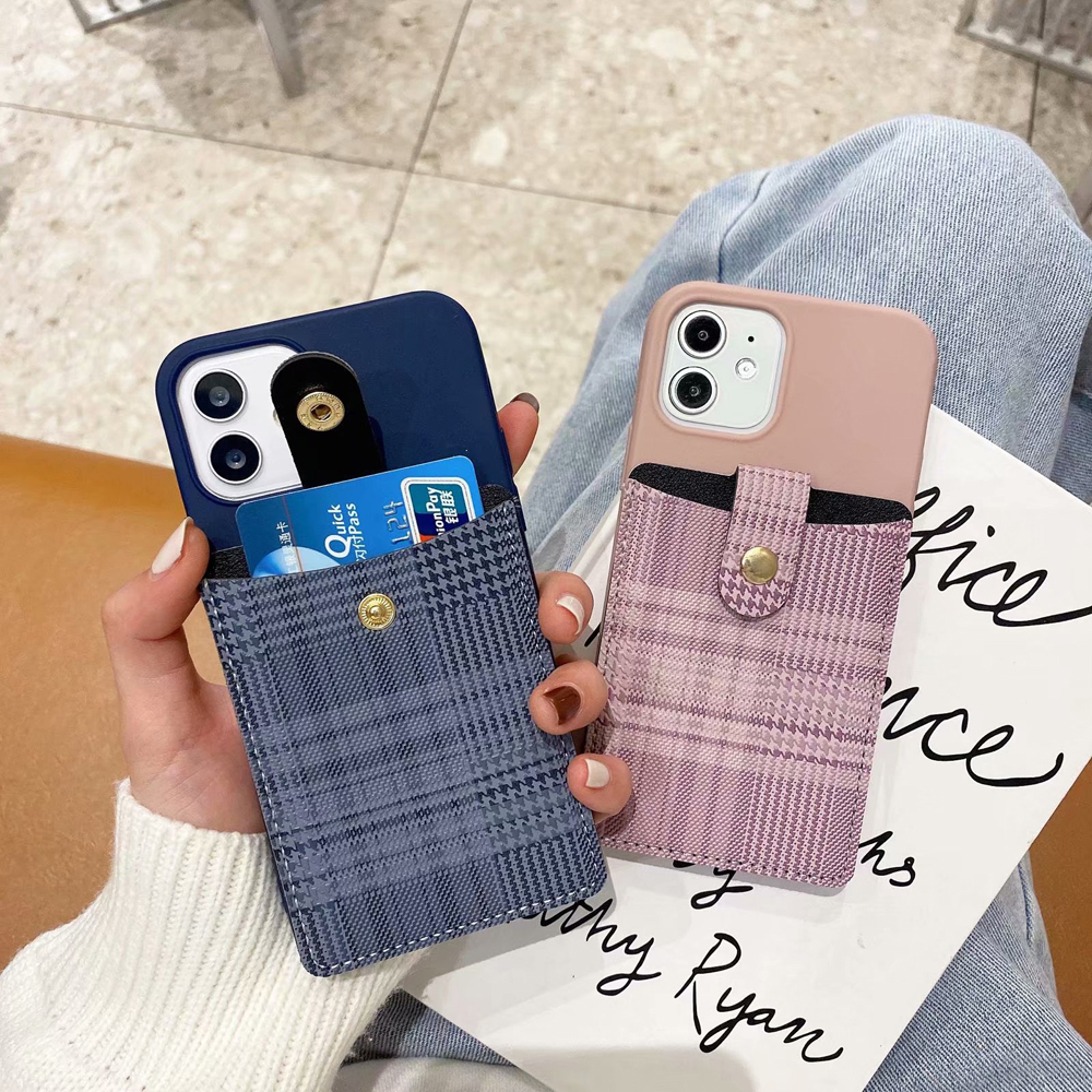 Leather Card Holder Phone Case For iPhone 13 11 Pro Max SE 2020 6 6S 7