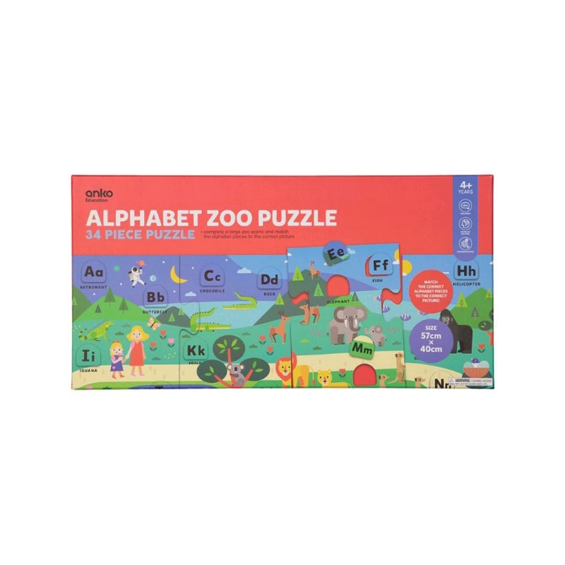 Anko Alphabet Zoo Puzzle 