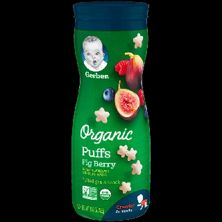 gerber puffs healthy