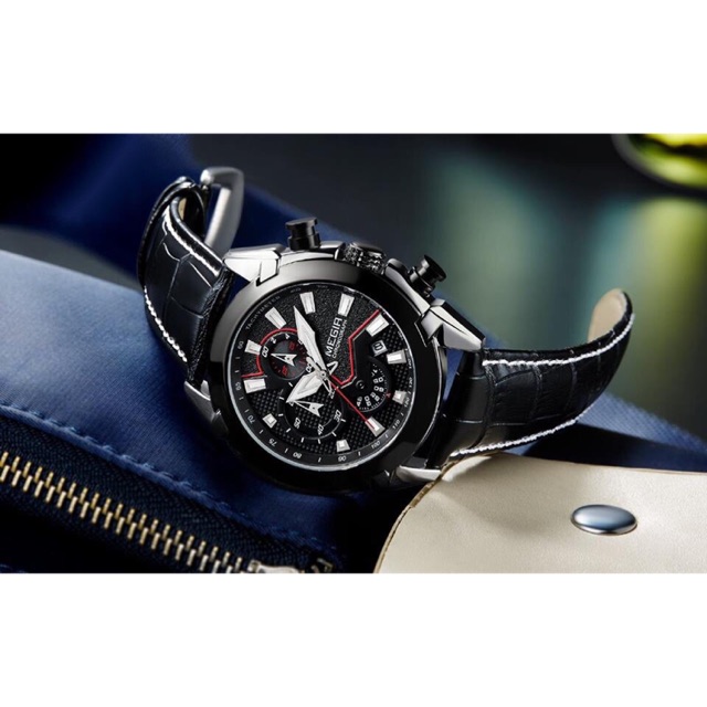 ORIGINAL CHRONOGRAPH MEGIR INFINITY EXECUTIVE WATCH