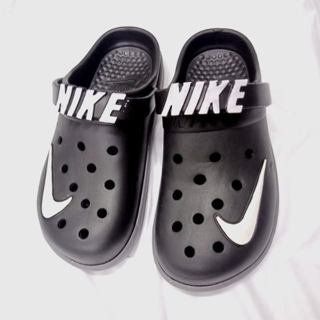 nike crocs white