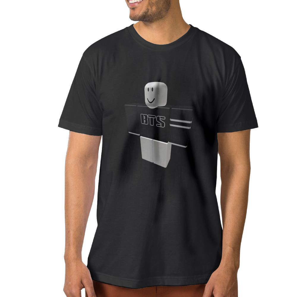 Mens Bts Jungkook Roblox T Shirt 100 Cottontee Shopee Malaysia - roblox bts shirt