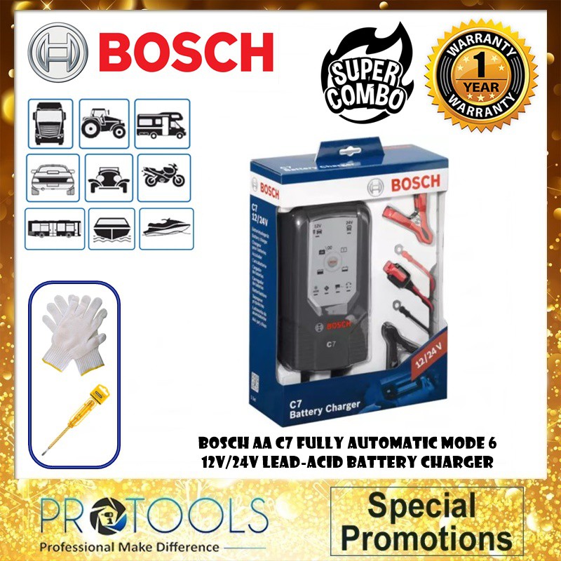 bosch 24 volt battery charger