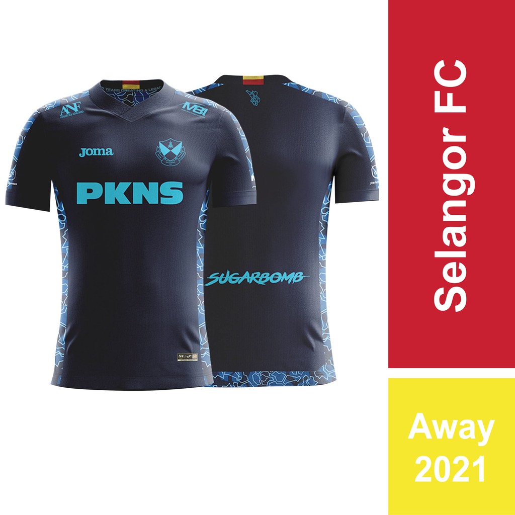 Joma Original Selangor Fc Sfc 2021 Away Navy Neon Player Issue Jersey Shopee Malaysia