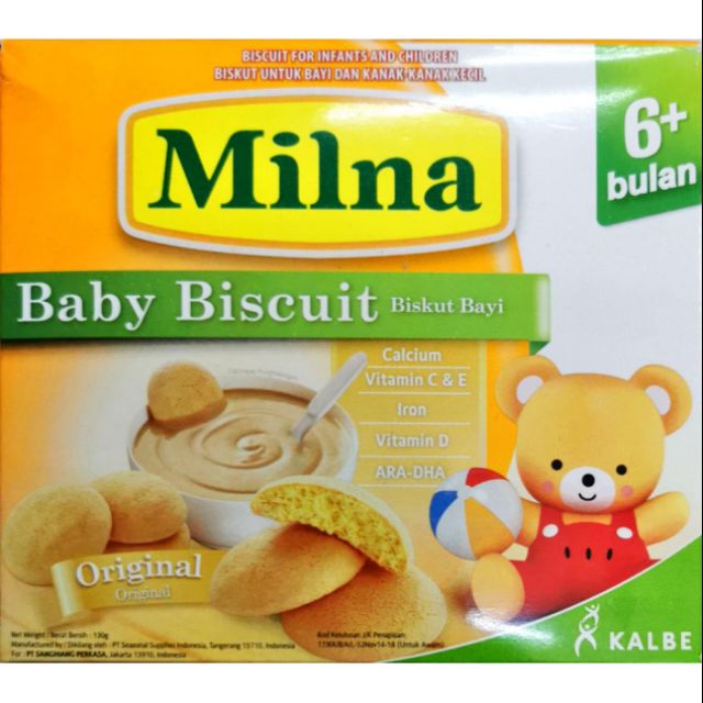 Milna Baby Biscuit 130g Shopee Malaysia