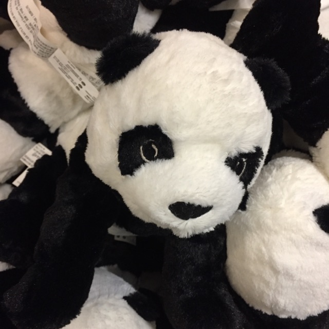 ikea panda plush