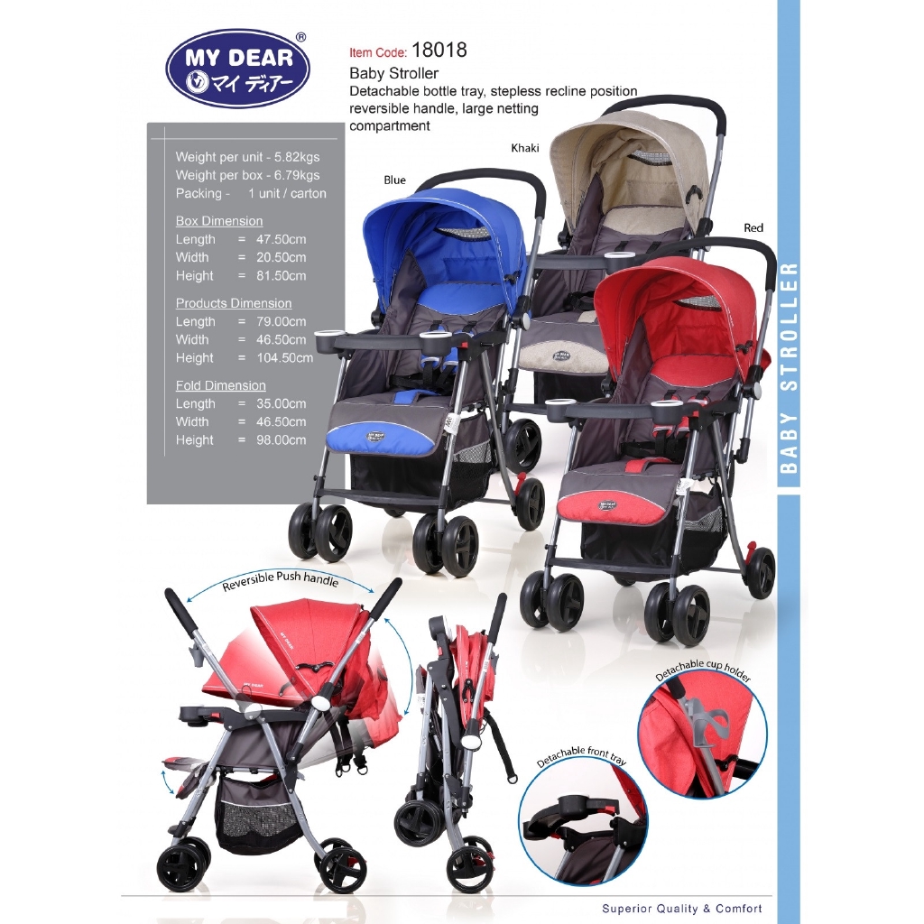 harga stroller my dear