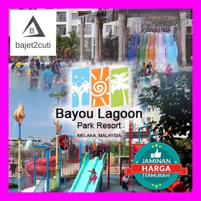Buy [PROMO 2022] Melaka Bayou Lagoon Waterpark Ticket (Open date