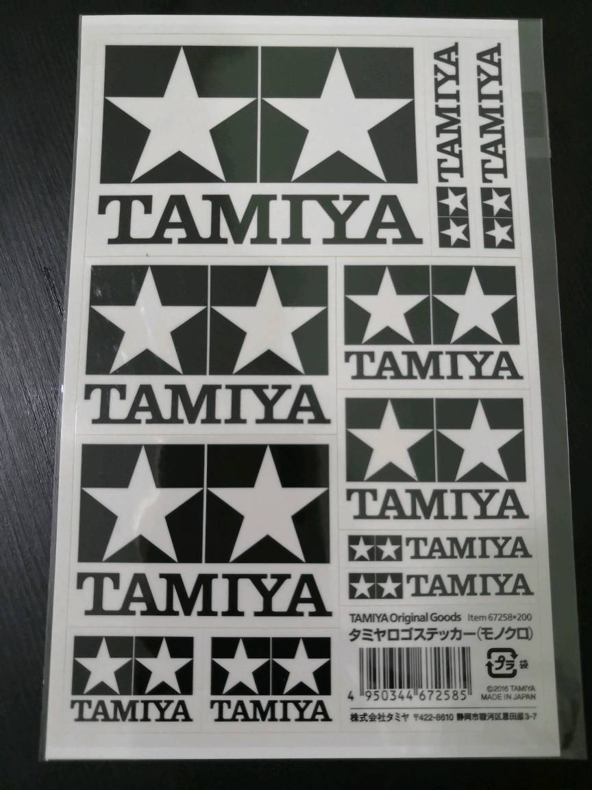 Tamiya Logo Stickers ( 67258 *Monochrome / 67259 *Clear / 67260 *Gold /  67261 *Silver ) | Shopee Malaysia