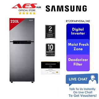 Samsung Refrigerator Inverter 550l Fridge 2 Door Peti Ais 2 Pintu Peti Sejuk 2 Pintu Murah 冰箱 Rt46k6271bs Me Shopee Malaysia